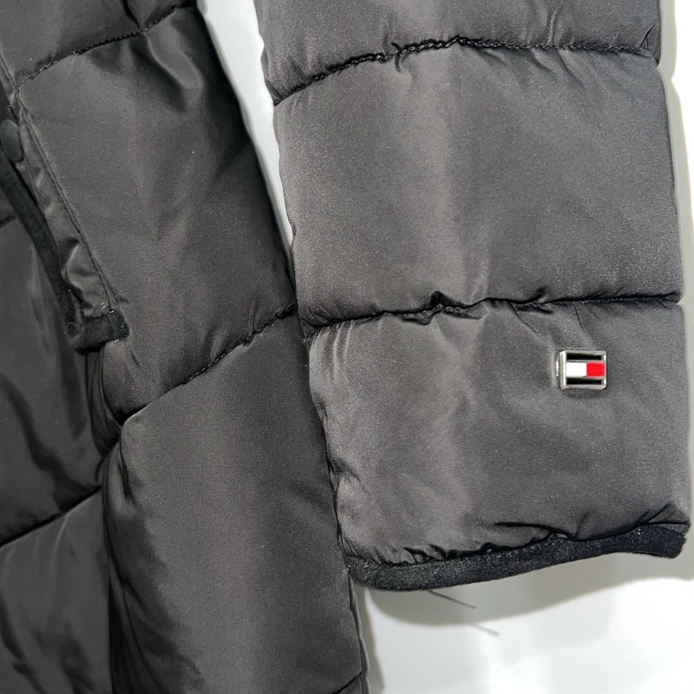 TOMMY HILFIGER 3/4 length puffer coat - Picture 5 of 10